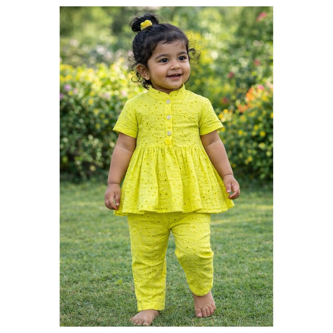 Nyra Sunshine Peplum Outfit