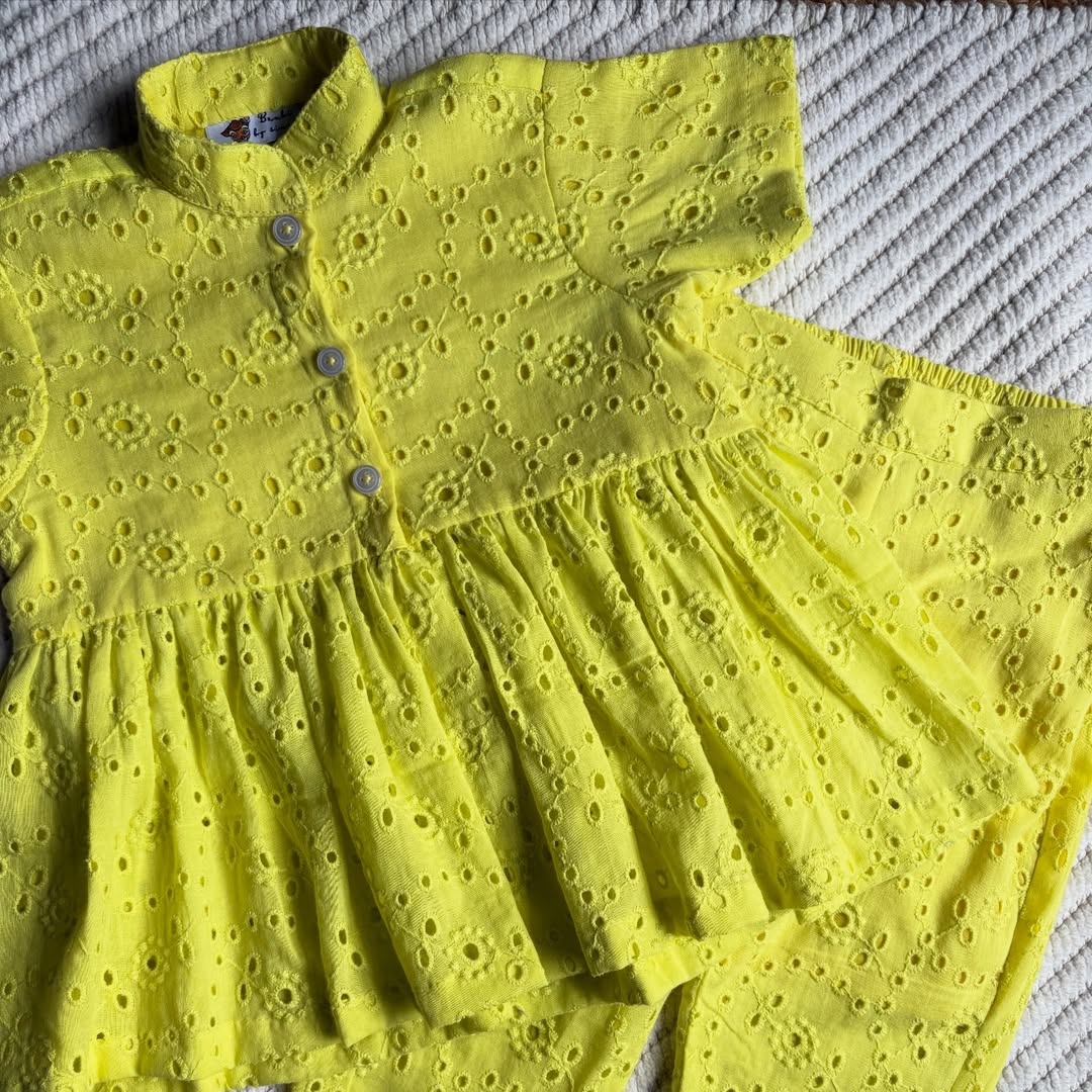Nyra Sunshine Peplum Outfit