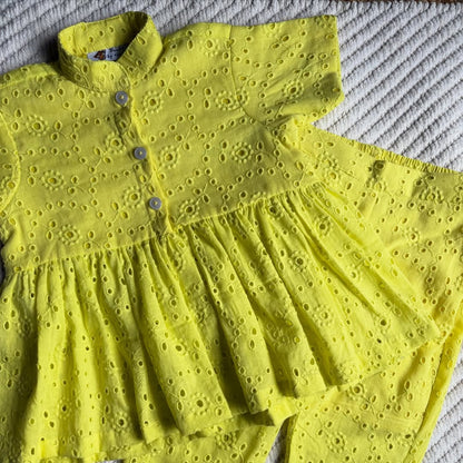Nyra Sunshine Peplum Outfit