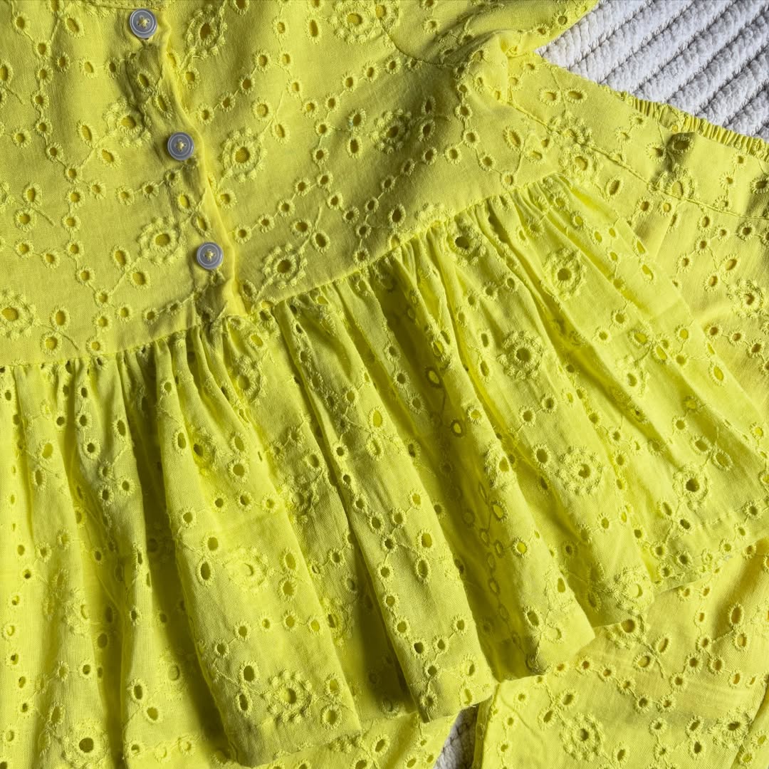 Nyra Sunshine Peplum Outfit