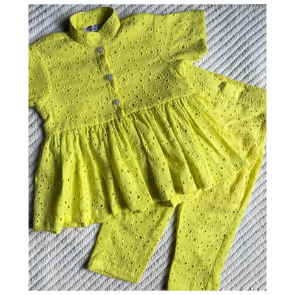 Nyra Sunshine Peplum Outfit