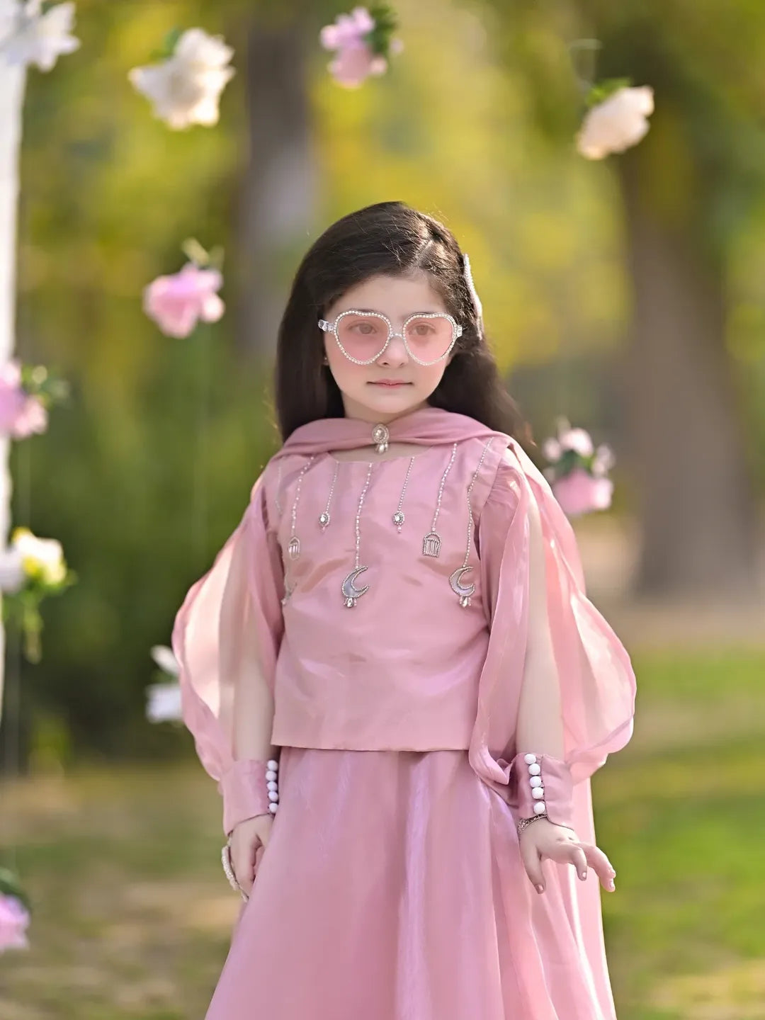 Saanvi Blush Moon Sharara Set