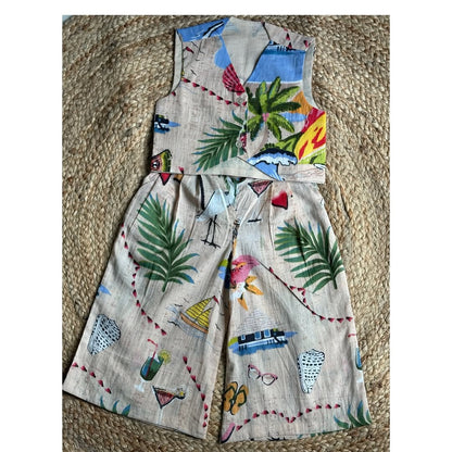 Riyana Summer Fun Twinning Set