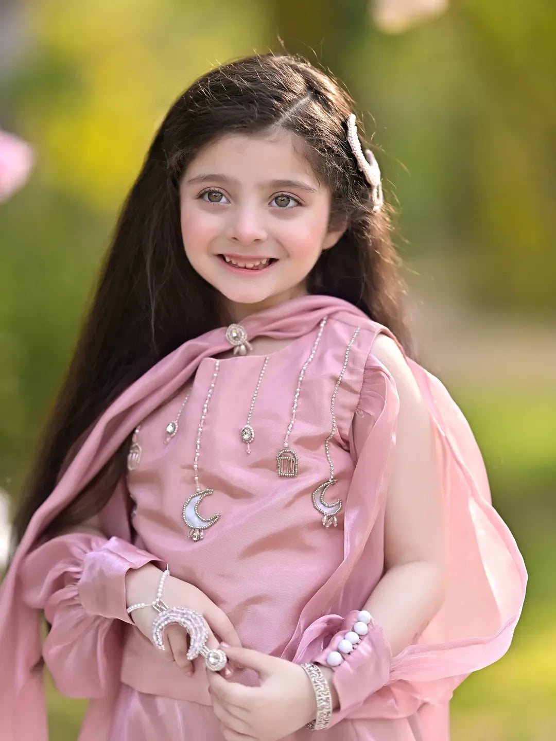 Saanvi Blush Moon Sharara Set