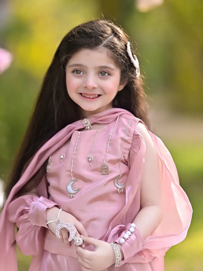 Saanvi Blush Moon Sharara Set