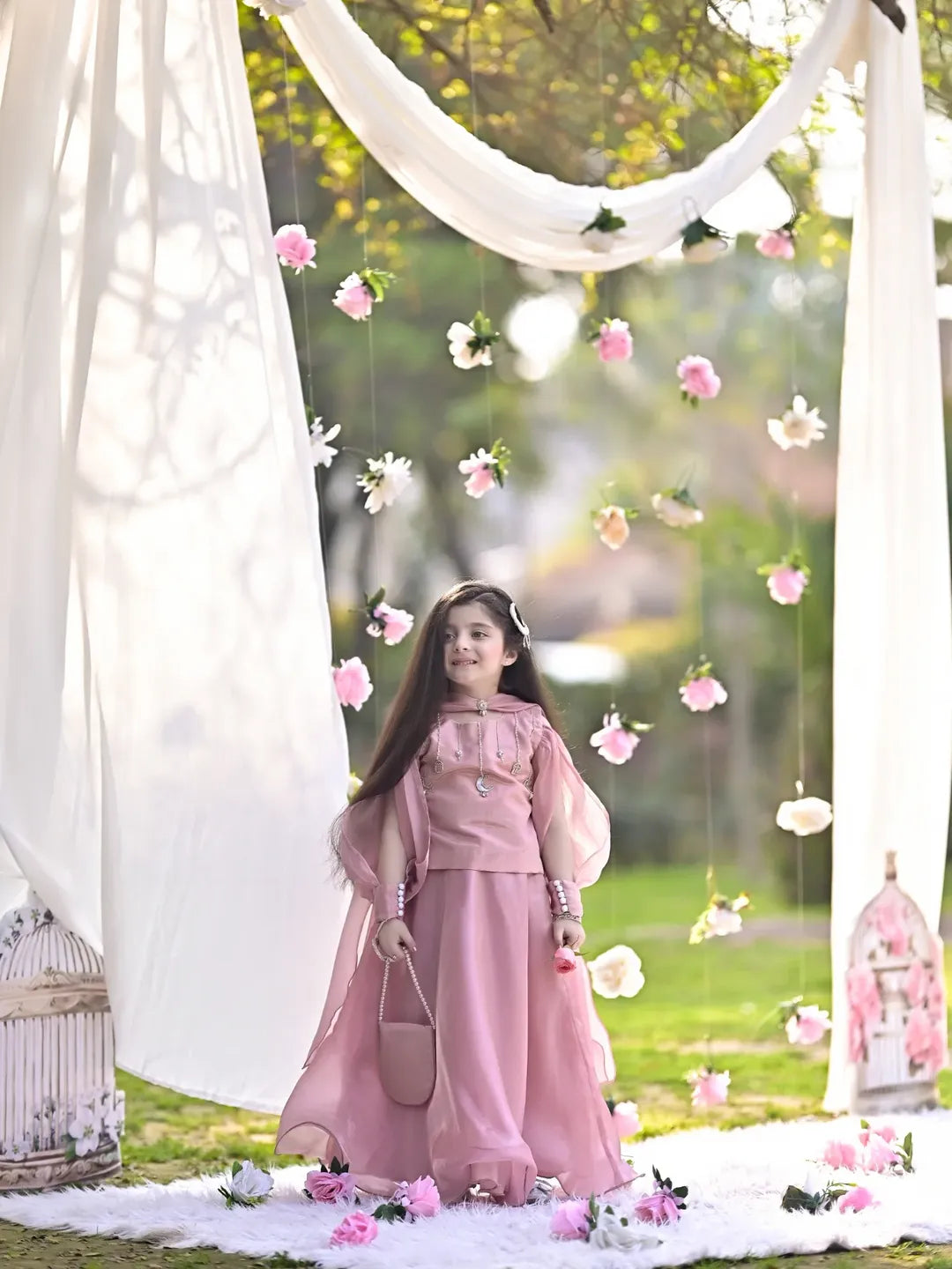 Saanvi Blush Moon Sharara Set