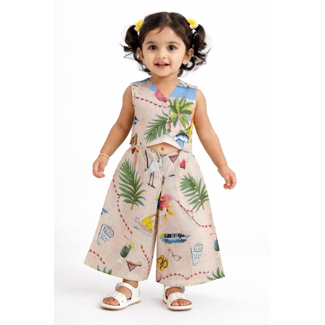 Riyana Summer Fun Twinning Set