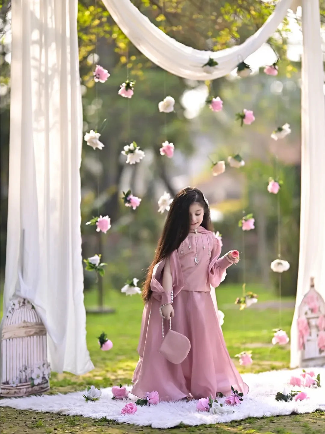 Saanvi Blush Moon Sharara Set
