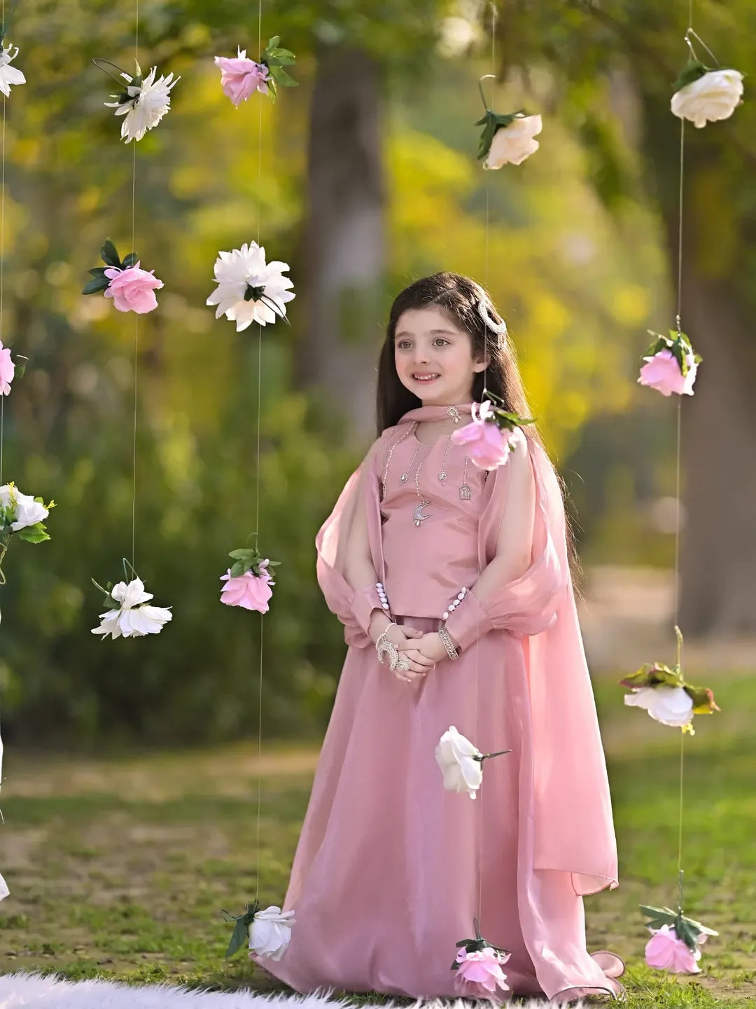 Saanvi Blush Moon Sharara Set