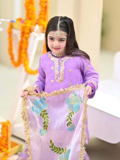 Zavira Pearl Patiala Set