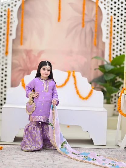 Zavira Pearl Patiala Set