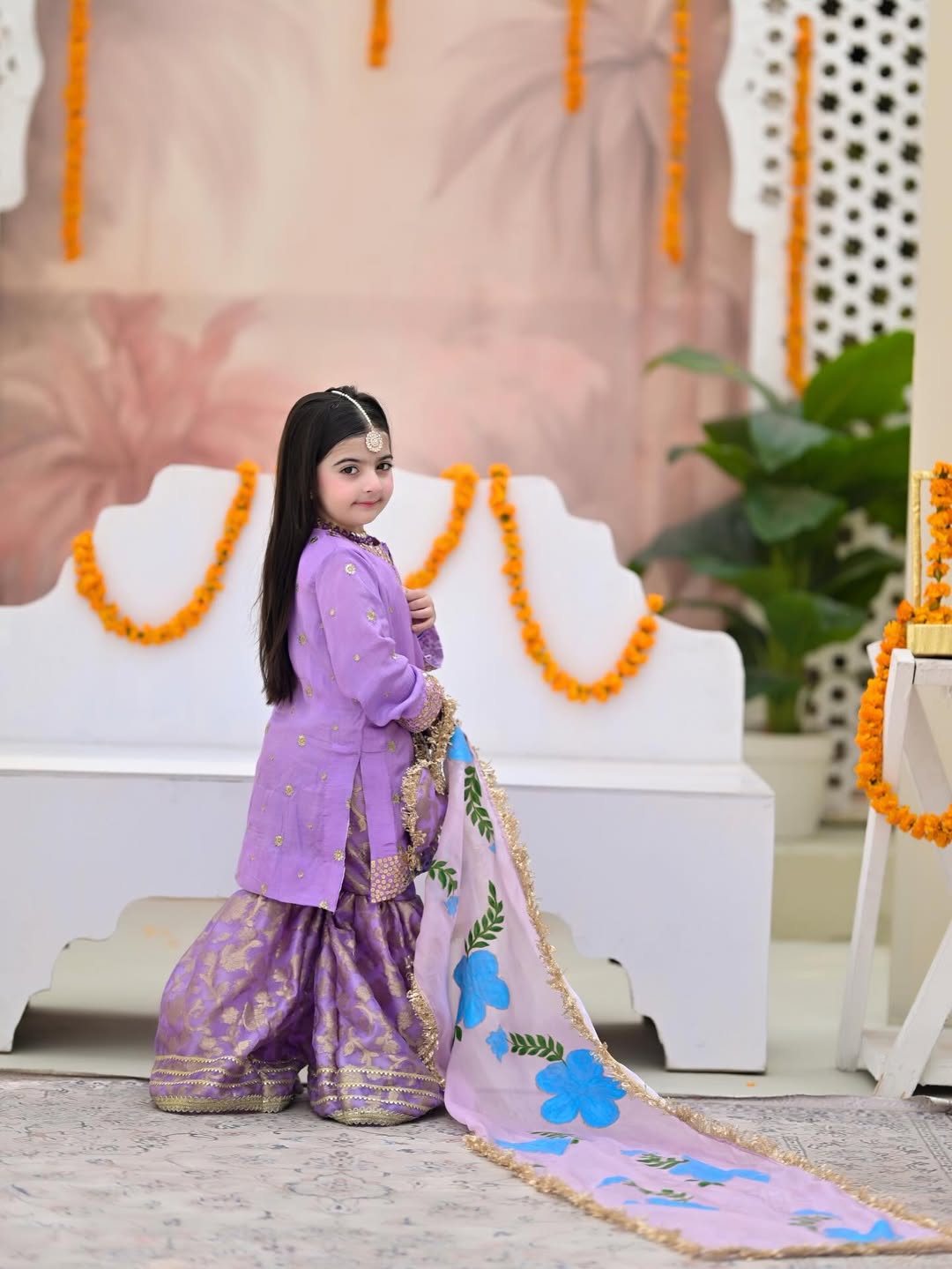 Zavira Pearl Patiala Set