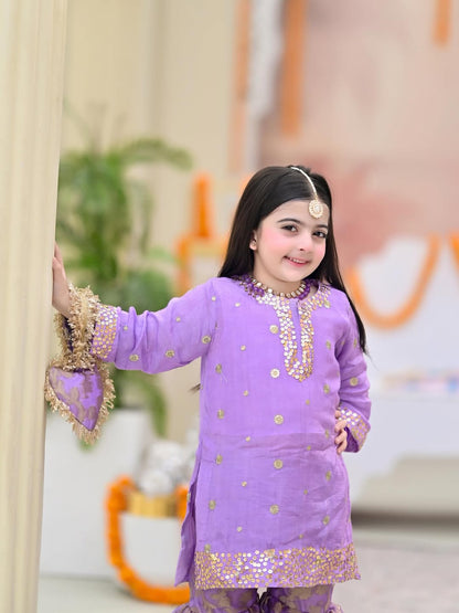 Zavira Pearl Patiala Set