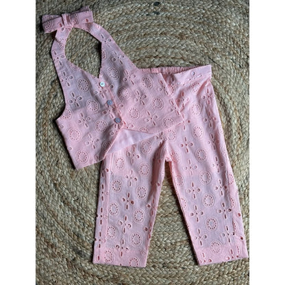 Samaira Blush Cotton Summer Set