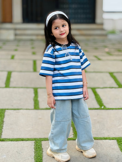 Little Trendsetter Striped Co-ord Set
