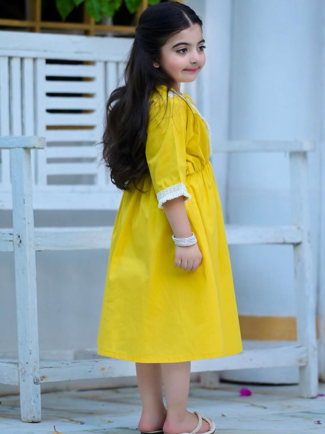 Kiara Sunshine Cotton Dress