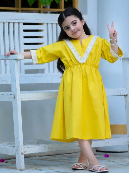 Kiara Sunshine Cotton Dress