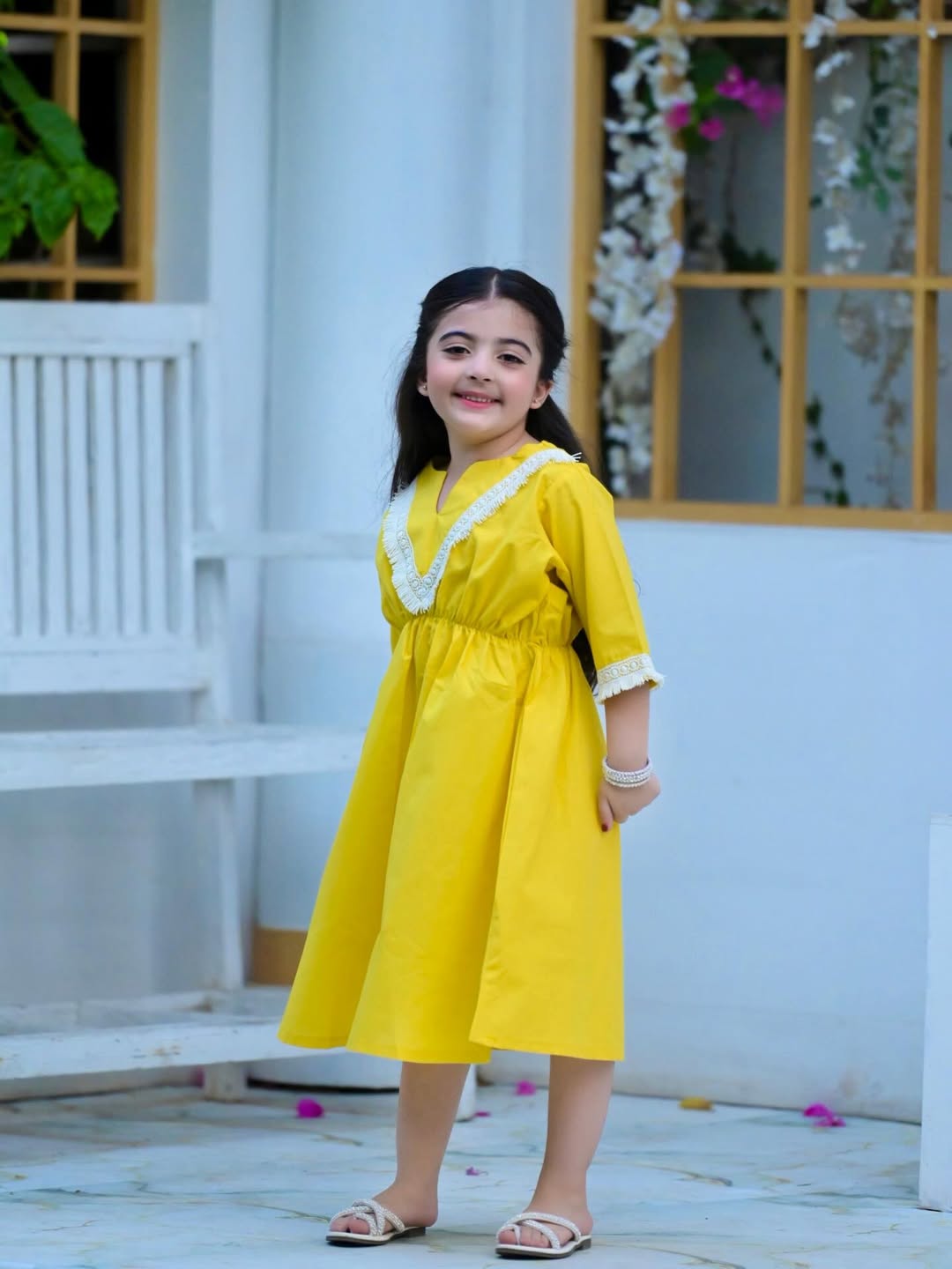 Kiara Sunshine Cotton Dress