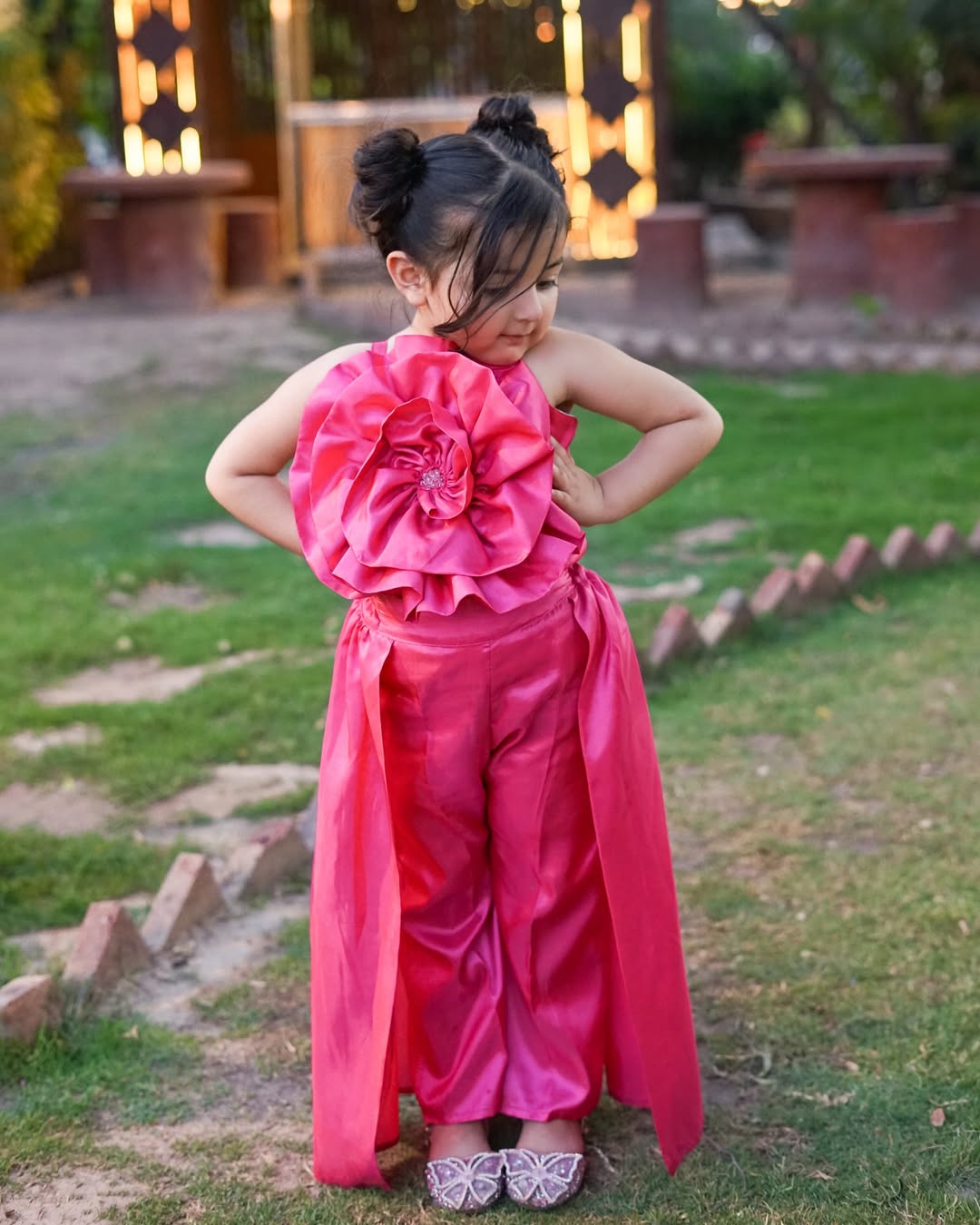 Princess Rosette Statement Party Co-Ord Set