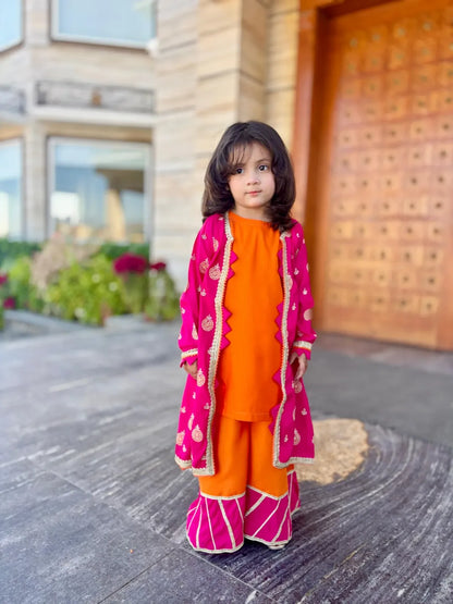 Rangreza Ethnic Style Traditional Kurti Patiyala Set