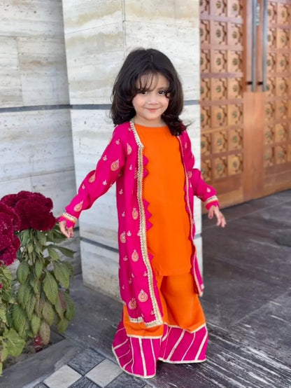 Rangreza Ethnic Style Traditional Kurti Patiyala Set