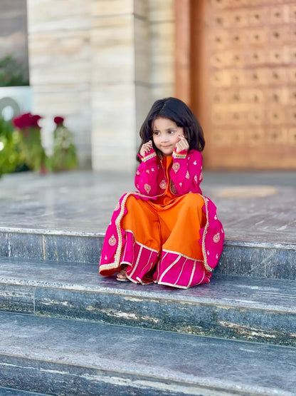 Rangreza Ethnic Style Traditional Kurti Patiyala Set