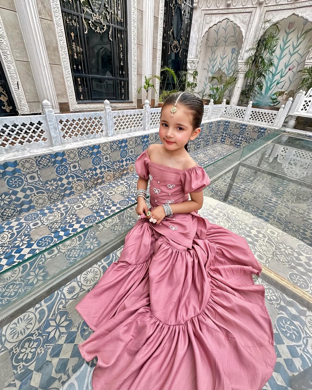 Princess Aaliya Sharara Set