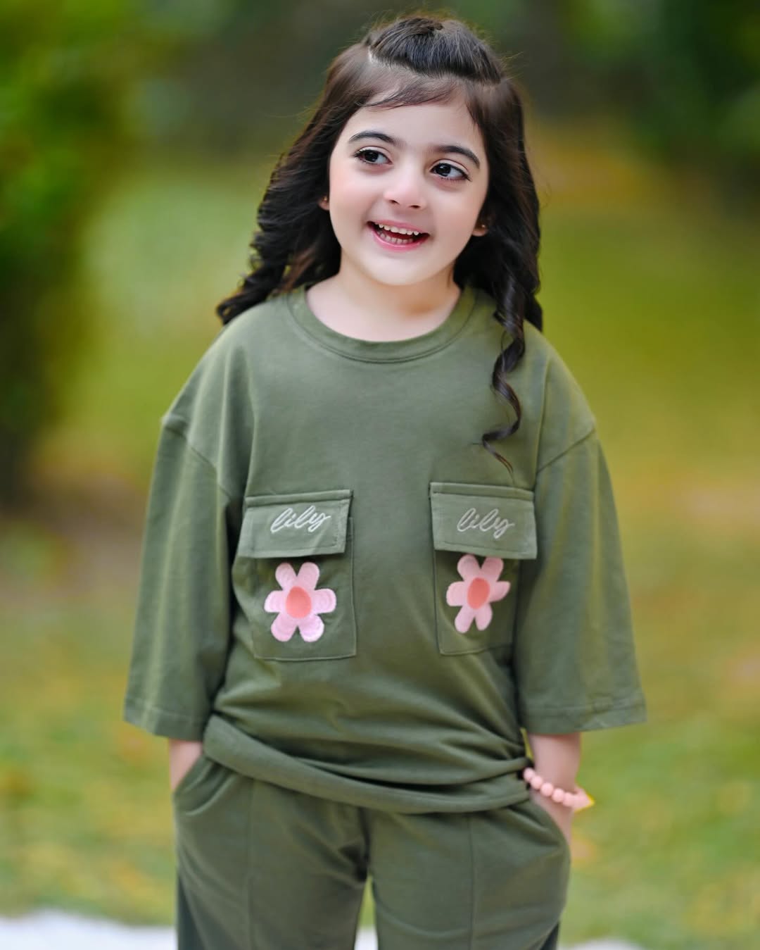 Little Olive Bloom Co-Ord Set