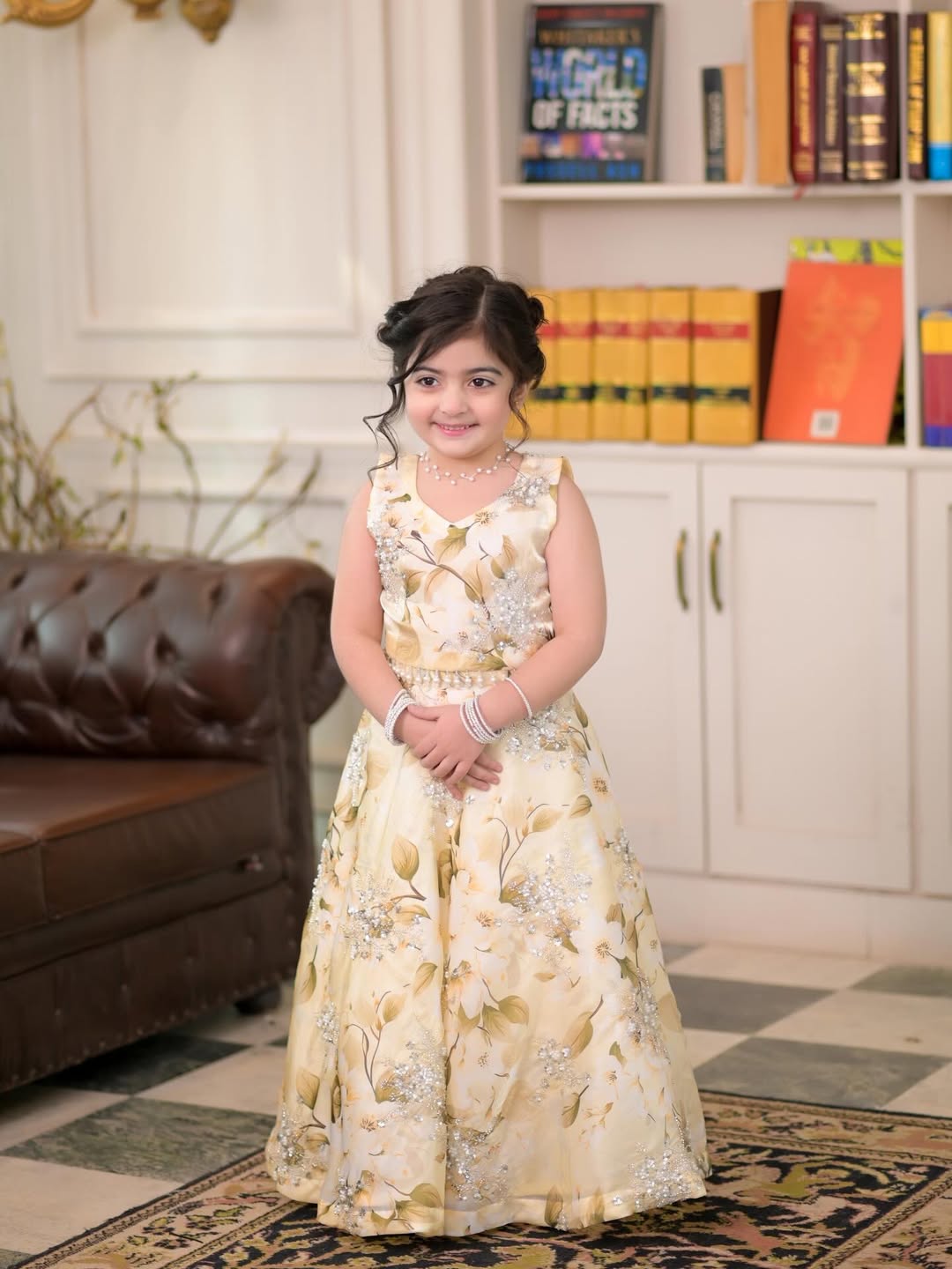 Saanvi Blossom Princess Gown