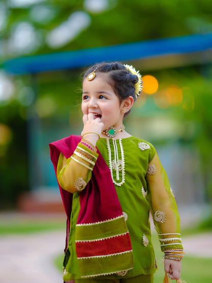 Little Rangriti  Royal Traditional  Sharara