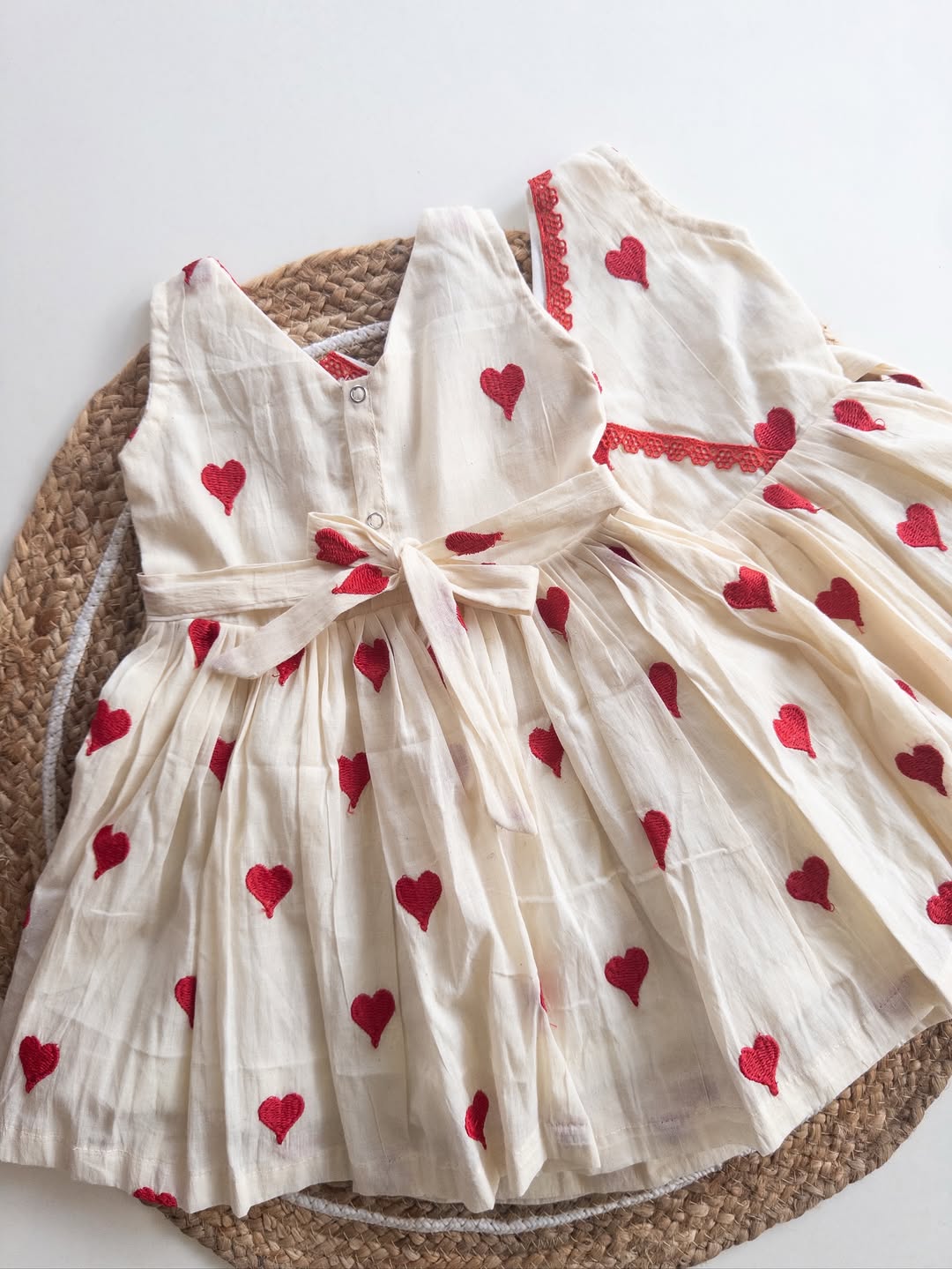 Frost Bloom Denim Dress
