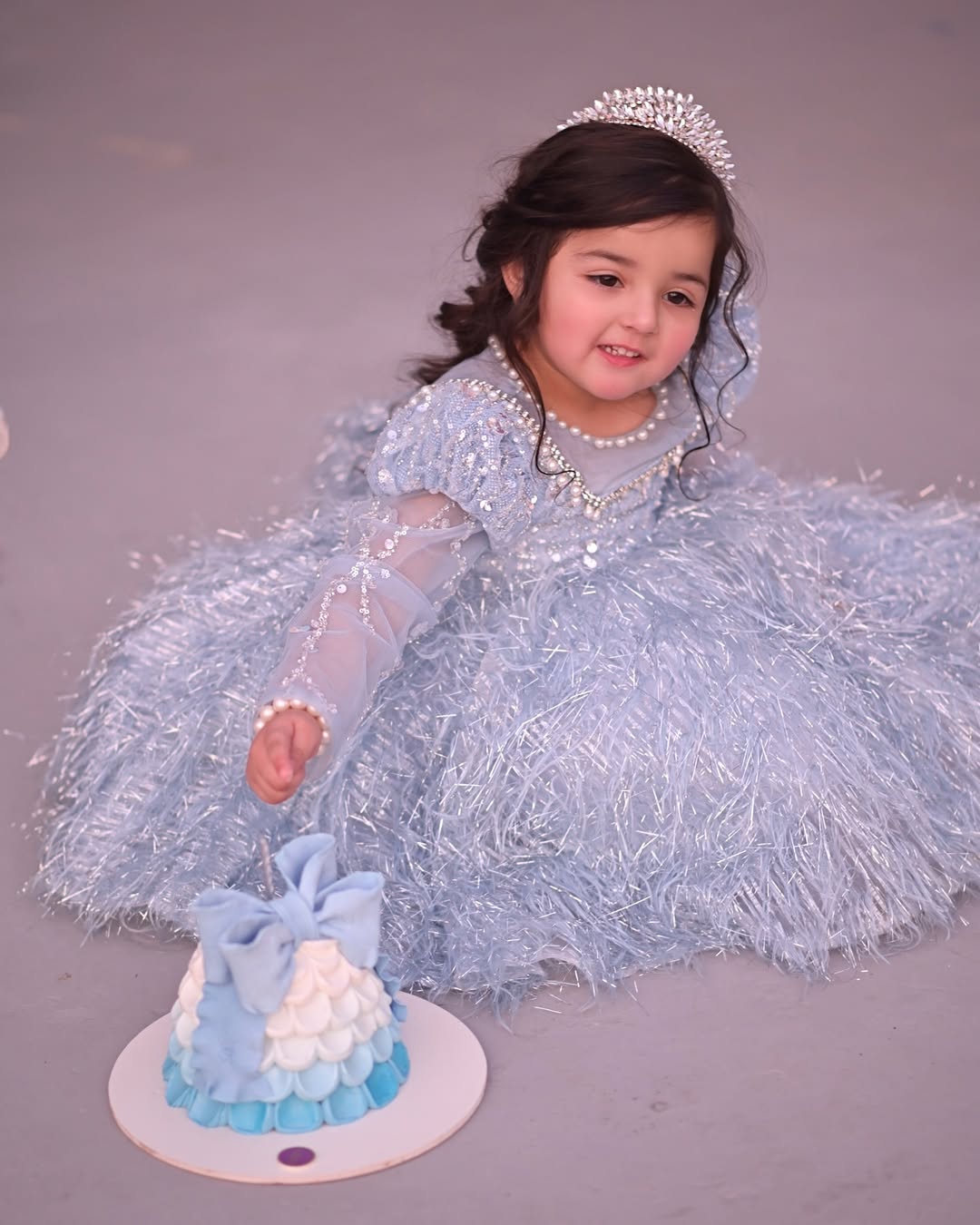 Twinkle Grace Shimmer Dreamy Party Gown