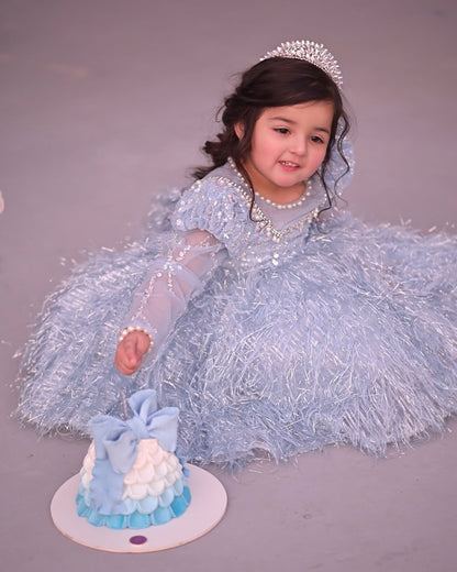 Twinkle Grace Shimmer Dreamy Party Gown