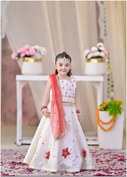 Ivory Blossom Festive Lehenga Choli Set