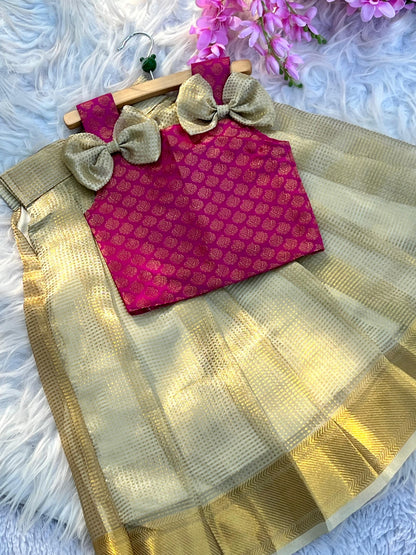 Inspired By Nayantara Kids Lahenga Choli