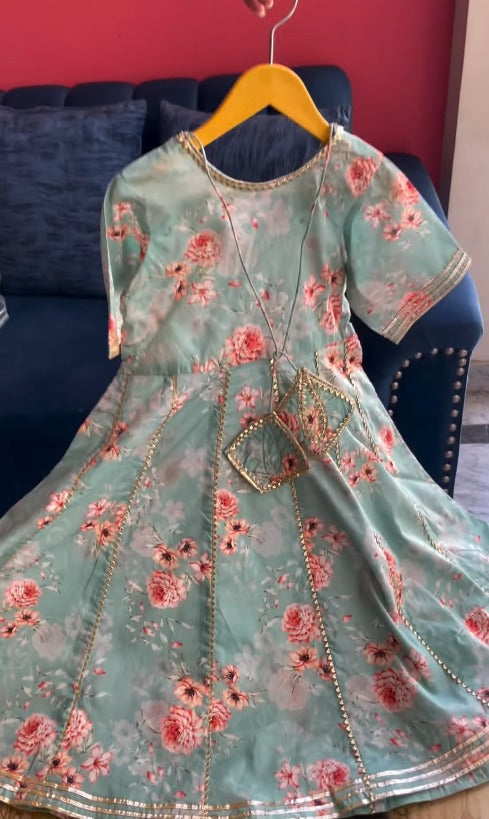 Aurelia Mint Blossom Frock