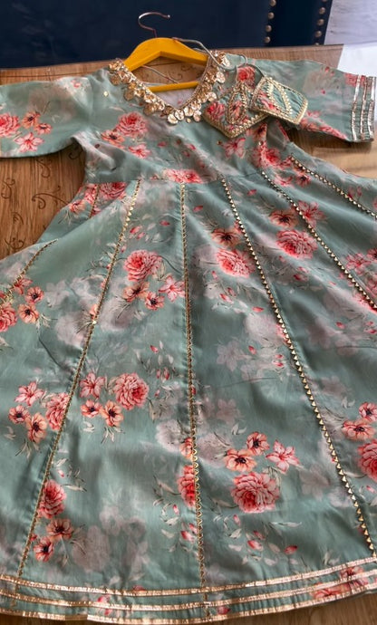 Aurelia Mint Blossom Frock