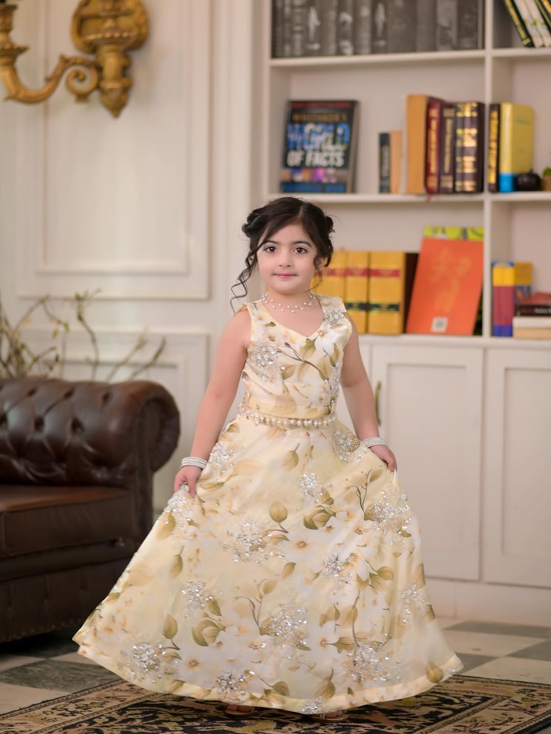 Enchanted Ivory Blossom Designer Lehenga