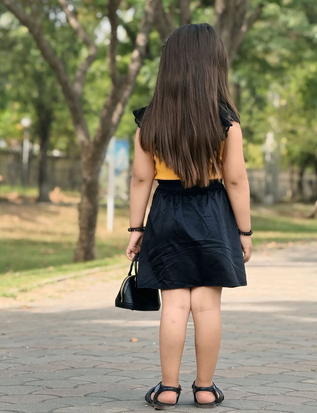 Sunshine Pop Casual Skirt Set