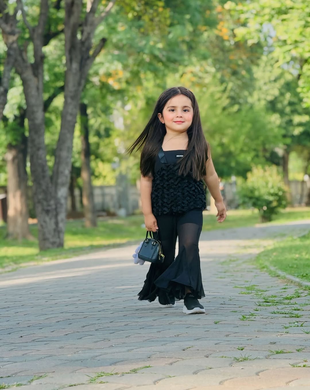 Midnight Spark Party Stylish Girls Co-Ord Set