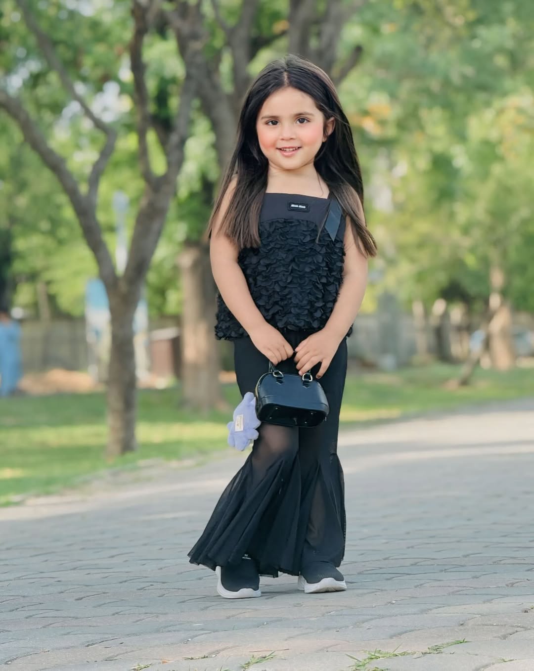 Midnight Spark Party Stylish Girls Co-Ord Set