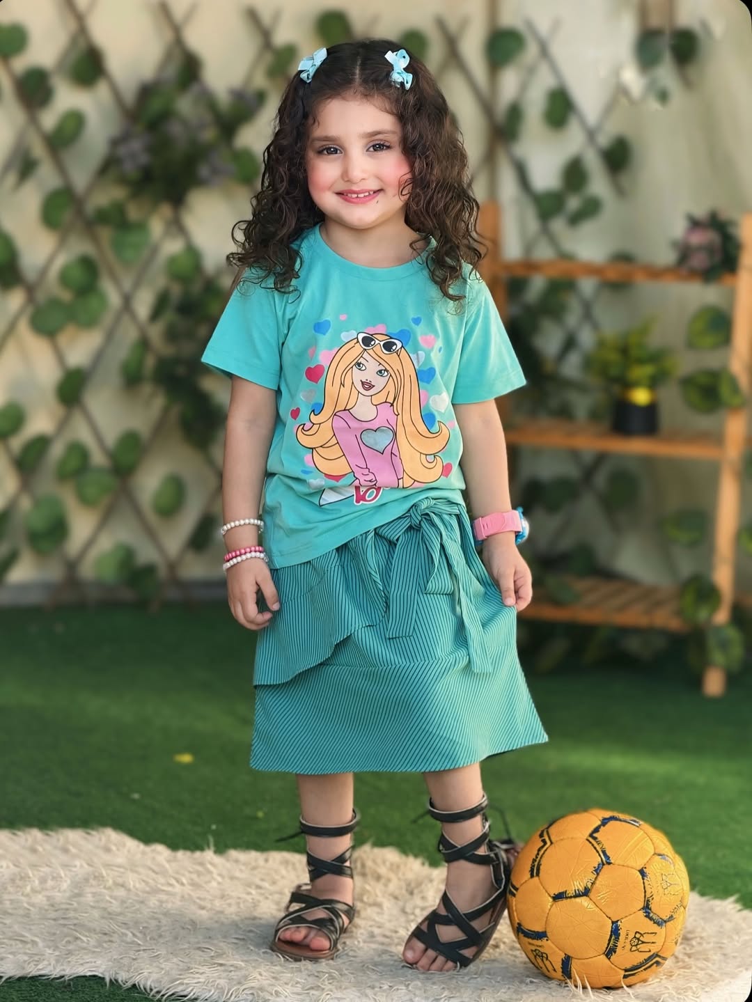 Celestine Belle Mini Fashion Top & Skirt