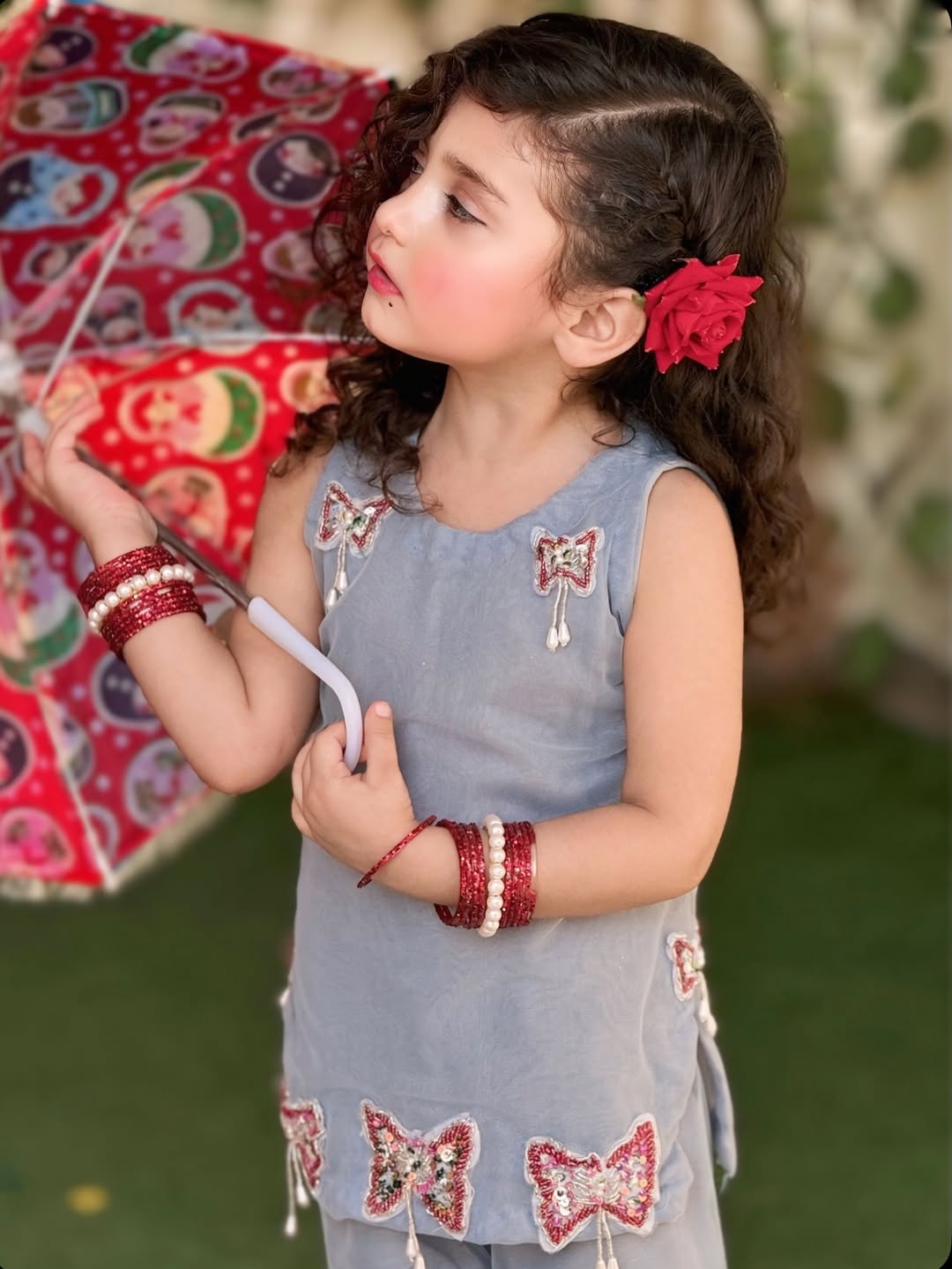 Maherina Aura Festive Stylish  Kurti Palazzo Set