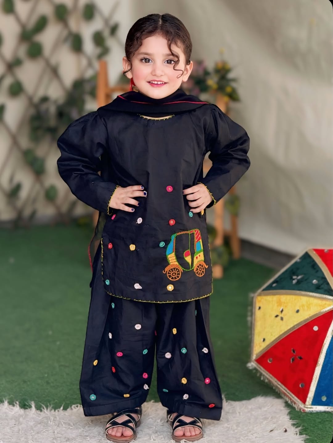 Noorika Midnight Ethnic Patiyala Set