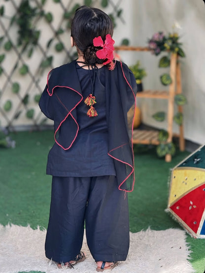 Noorika Midnight Ethnic Patiyala Set