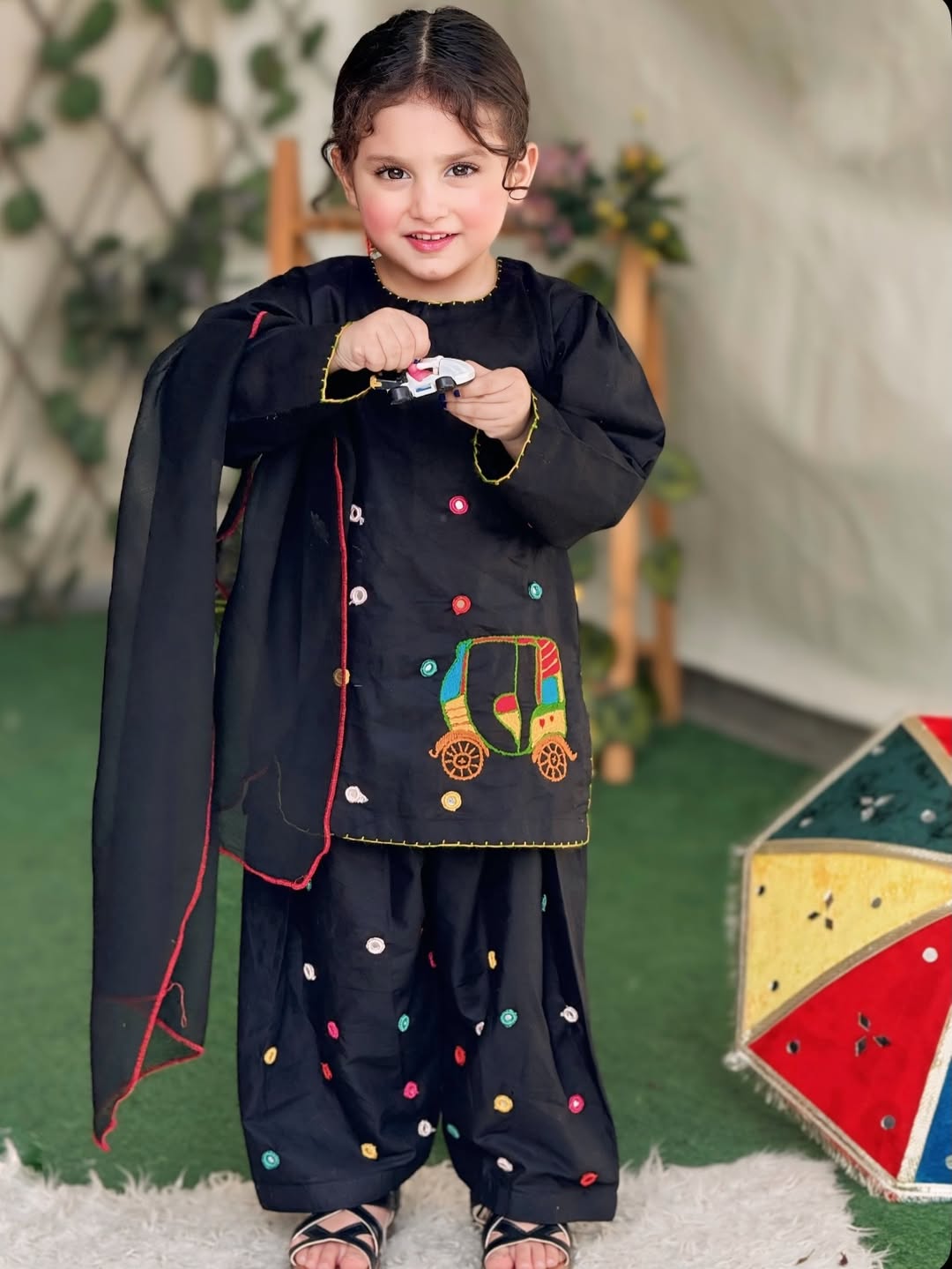 Noorika Midnight Ethnic Patiyala Set