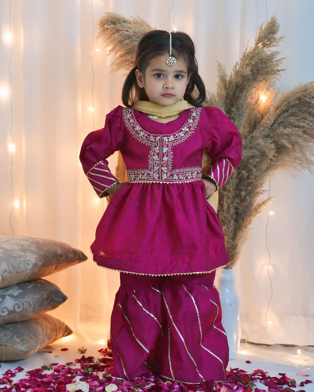 Ruhavya Luxe Mehfil Wear Sharara set