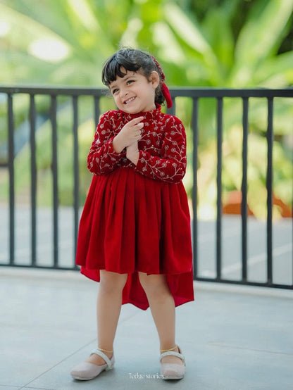 Elira Party Moments Velvet Frock