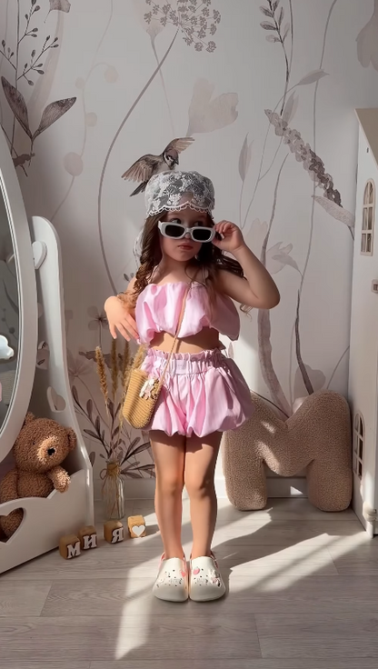 SunKissed Little Divas Twirl Co-ord Set
