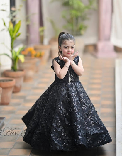 Midnight Sparkle Designer Ball Gown